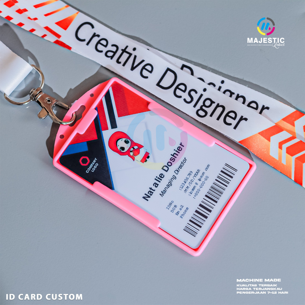 

custom cetak tali lanyard printing sublim/ id card custom/ cetak lanyard cuatom/ idcard printing