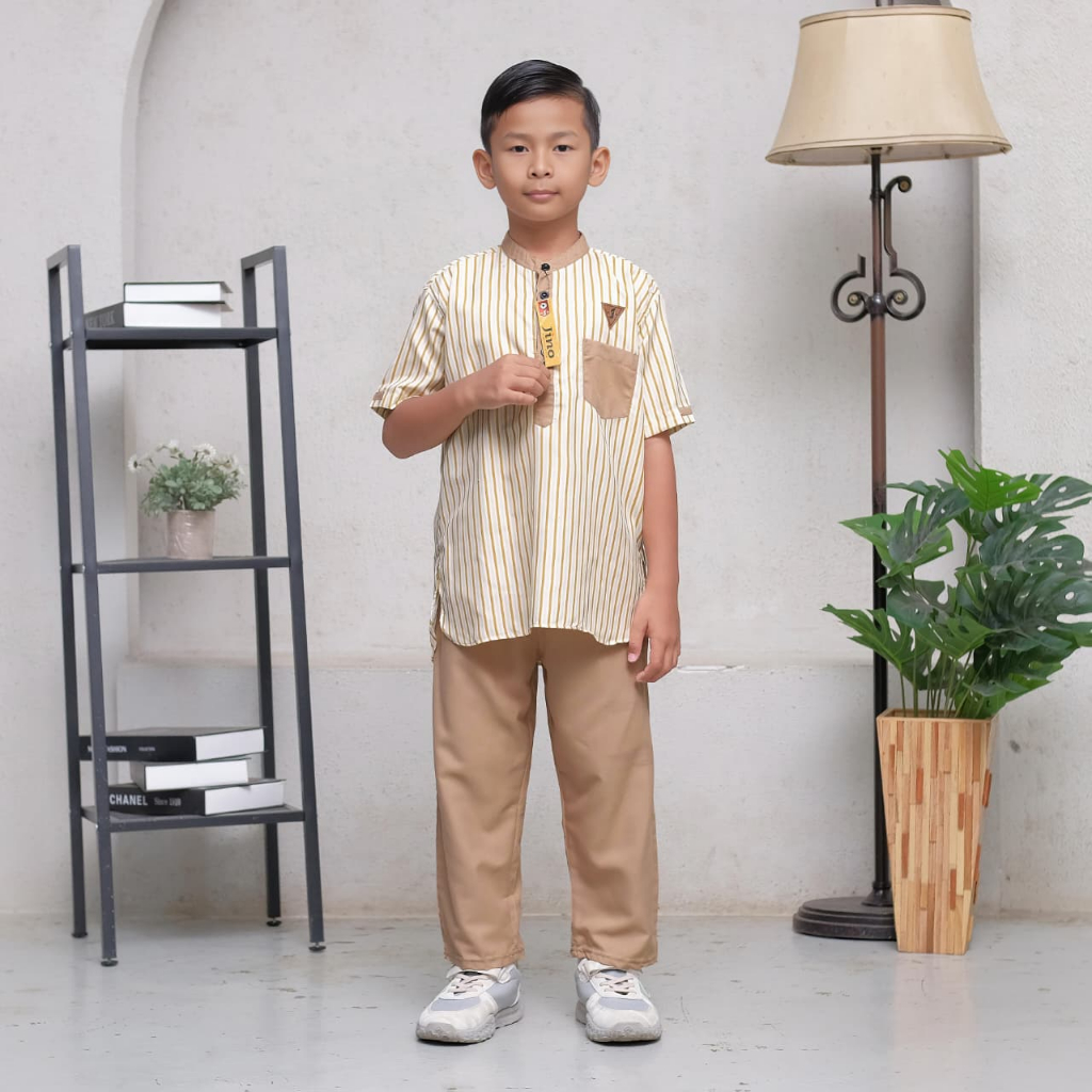 JINO Setelan Koko Anak Usia 1-14 Tahun Lengan Pendek Model jino SERIES