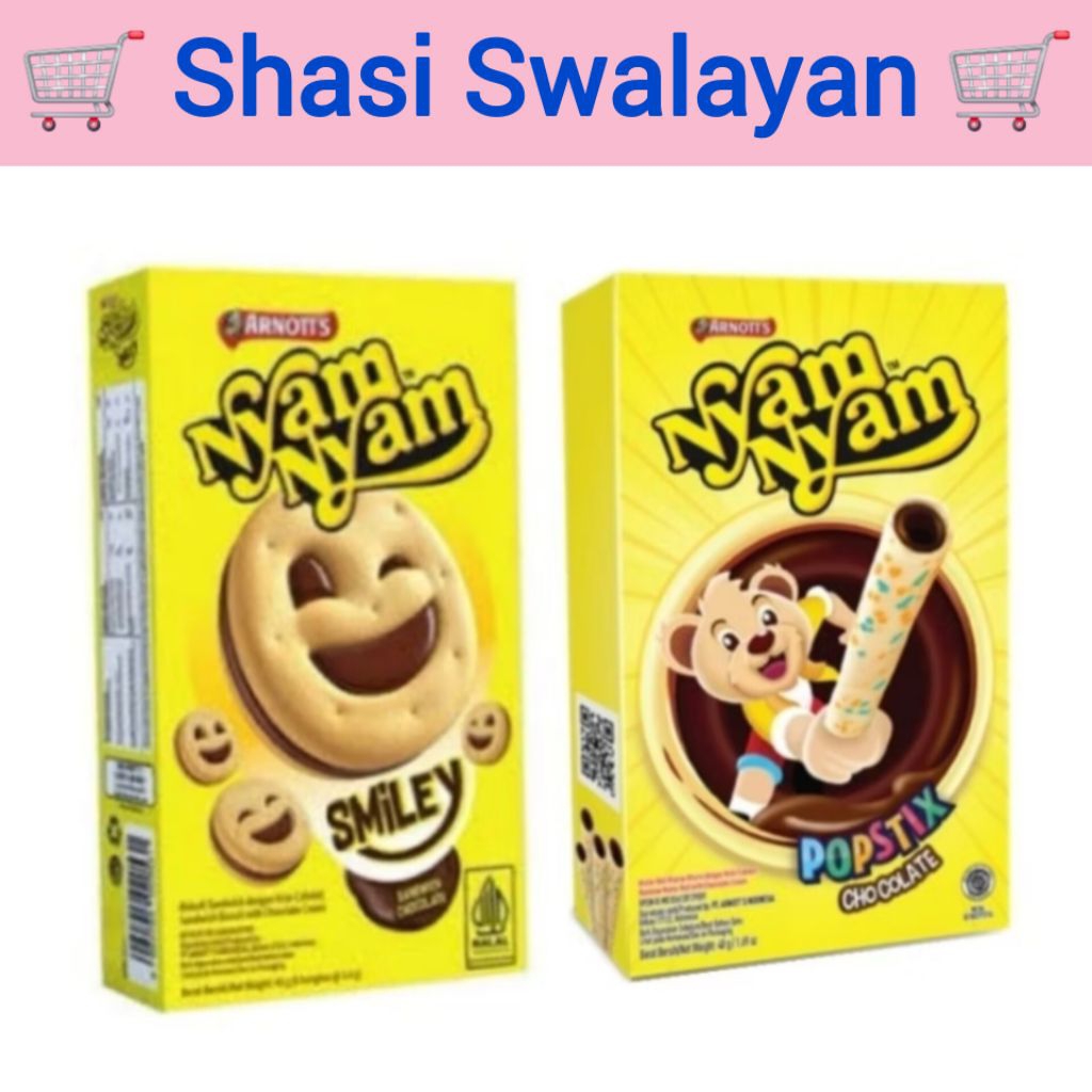 

Nyam Nyam Box Popstix 45 Gr / Smiley 48 Gr / All Varian