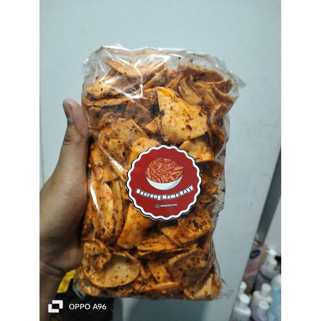 

basreng pedas daun jeruk 500gram