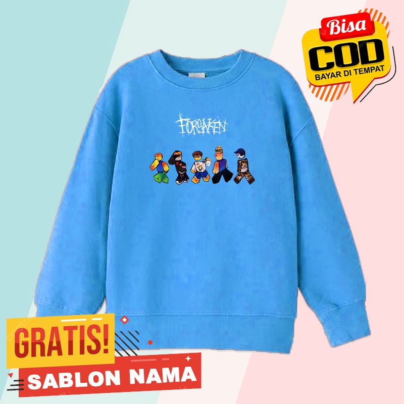 Sweater Anak Forsaken / Jaket Anak Laki Laki & Perempuan Forsaken