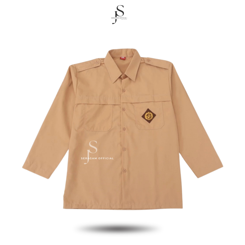 Seragam Pramuka Penggalang Perempuan Lengan Panjang I SMP & SMA I Seragam Official I seragam pramuka