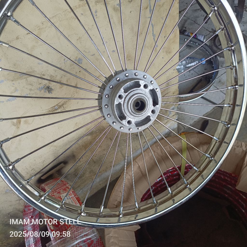velg Chopper ring 21 ori DID lebar 160 cocok untuk motor spek stel lurus