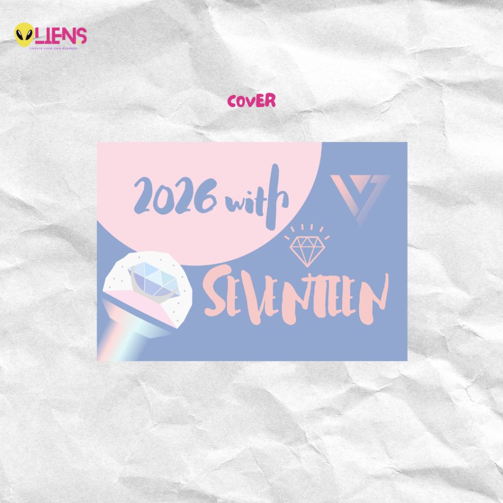

Seventeen Kpop Calendar Aesthetic 2025 / 2026 A5 - Kalender Meja Planner /Duduk Estetik Size A5 Murah