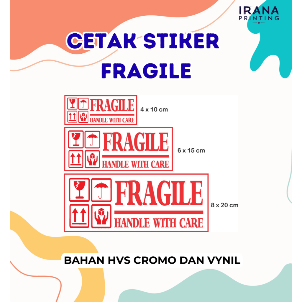 

CETAK STIKER FRAGILE ANTI PECAH/STIKER FRAGILE/ANTI PECAH