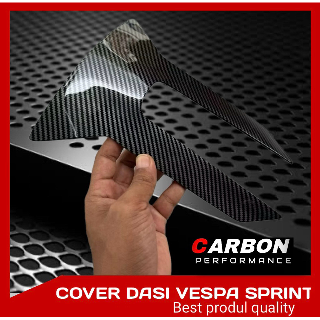 COVER DASI VESPA SPRINT CARBON GLOSY ▪️carbon vespa sprint variasi vespa sprint aksesoris vespa spri