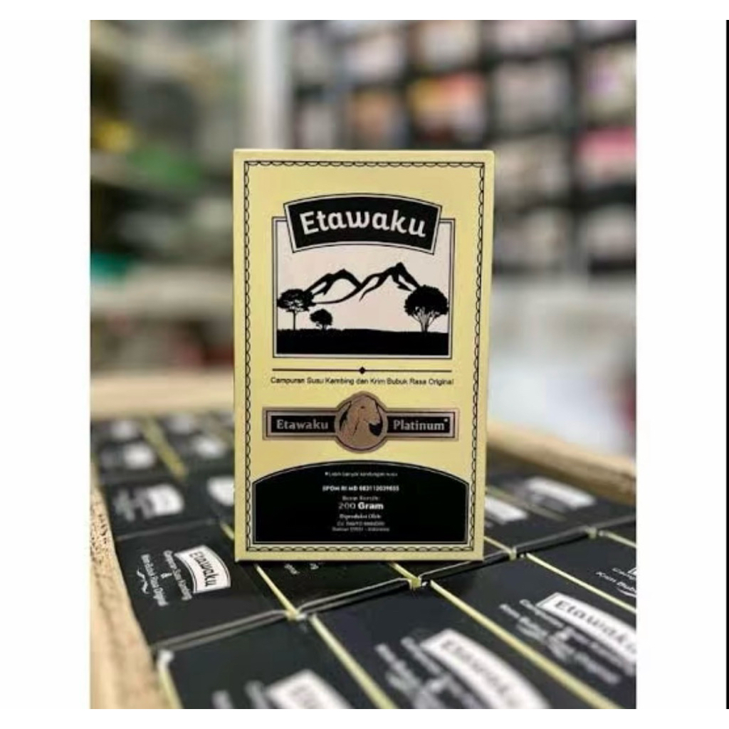 

Etawaku Platinum - Susu Kambing Etawa Murni & Krimer Bubuk Original 1 Box 200gram
