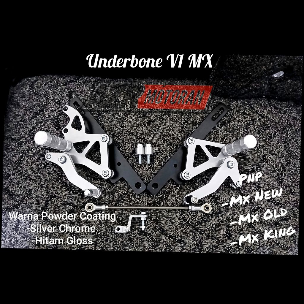 Underbone Mx King 150 Footstep Mx King Model Rcb