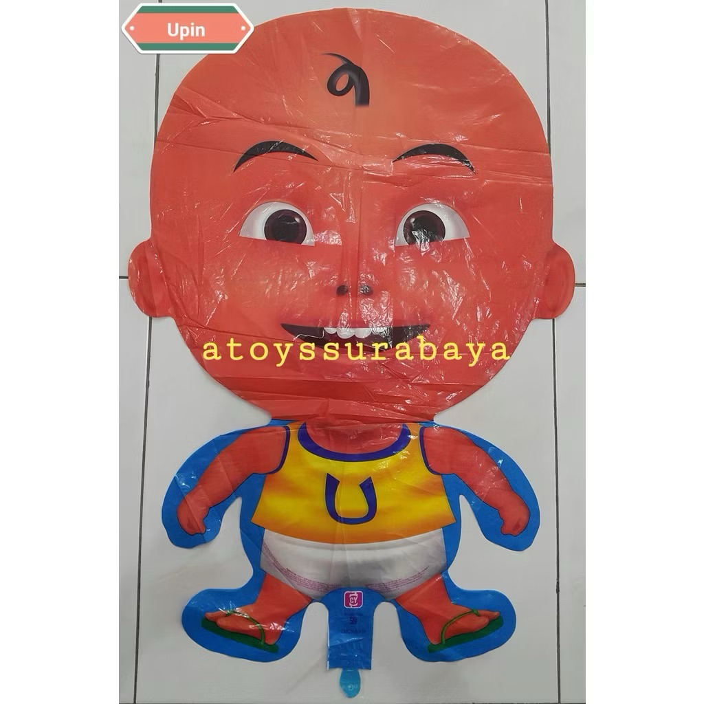 MIX UPIN IPIN UNICORN POLI DOMBA KAMBING HIU AFRIKA ZEBRA DINO GENDUT (BALON GAS/FOIL/TERBANG/KARAKT