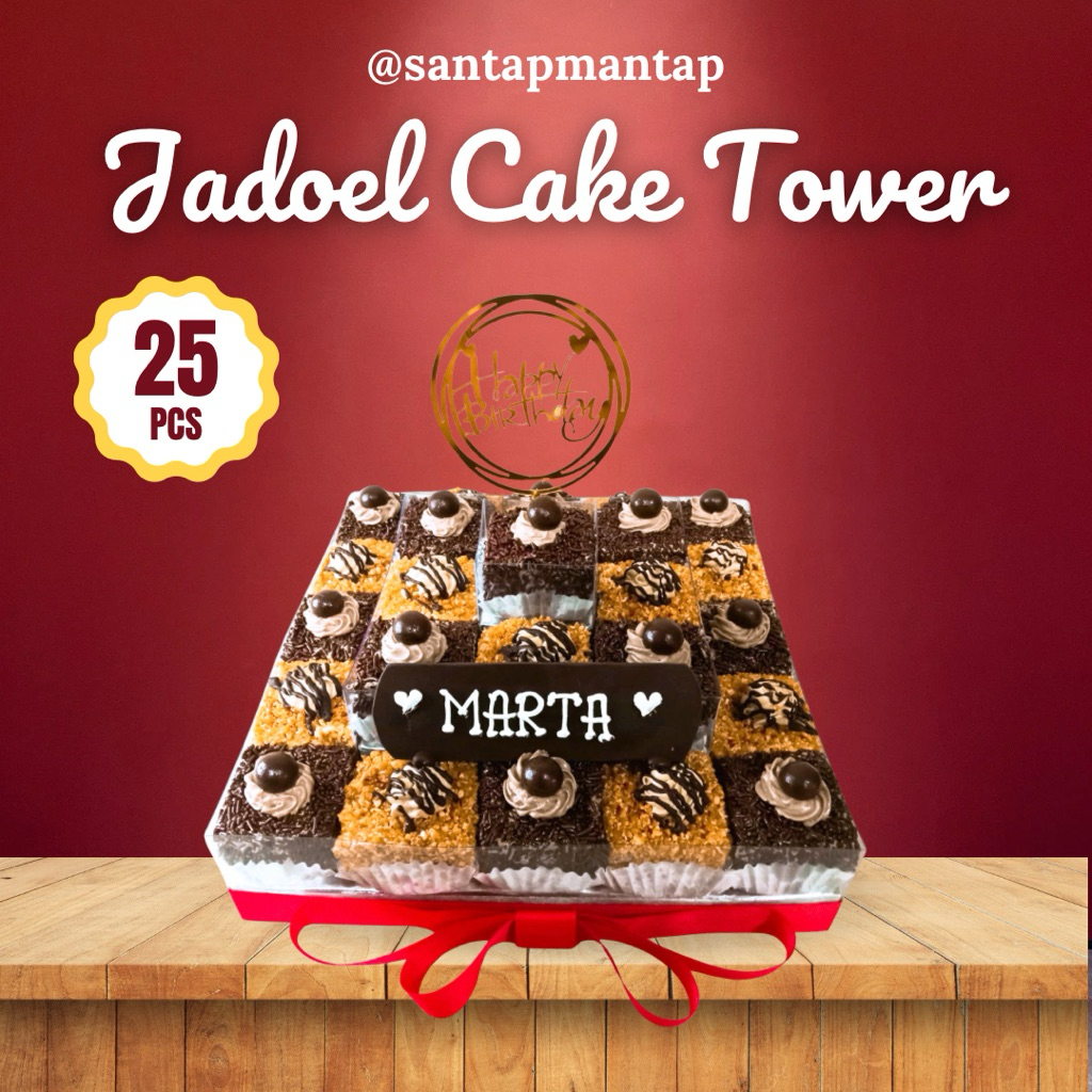 

Jadoel Cake Tower (25 pcs - Mix 01)