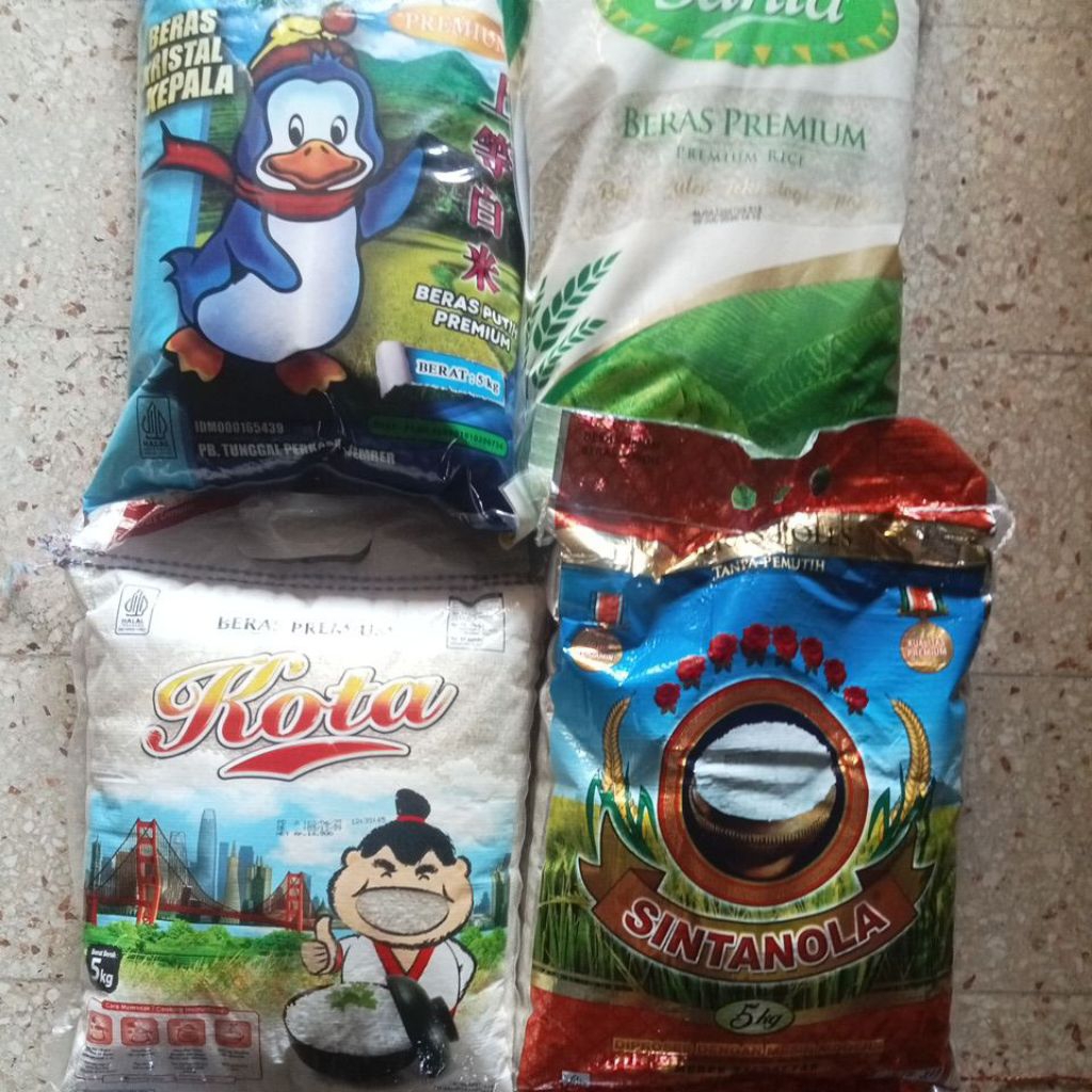 

BERAS PREMIUM 5 KG ANEKA MERK