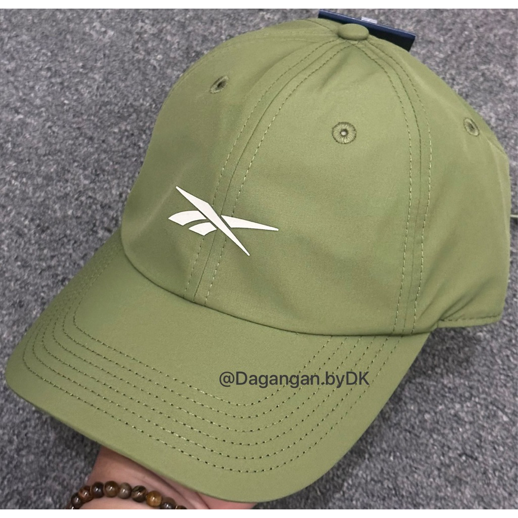 Topi Reebok Running Reebok Original 100% Green Army