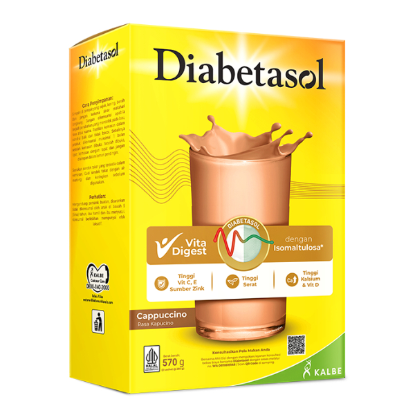 

SUSU DIABETASOL MINUMAN SERBUK RASA CHOCOLATE