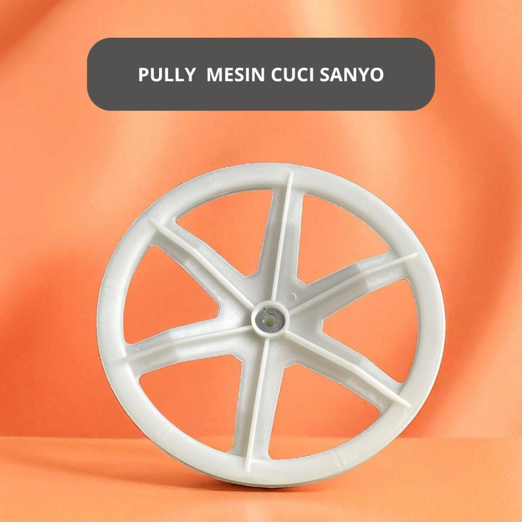 [ALS]Pully Gear Mesin Cuci Sanyo - Kompatibel 2 Tabung 6-7kg - Suku Cadang Gearbox Pully Gearbox Pen