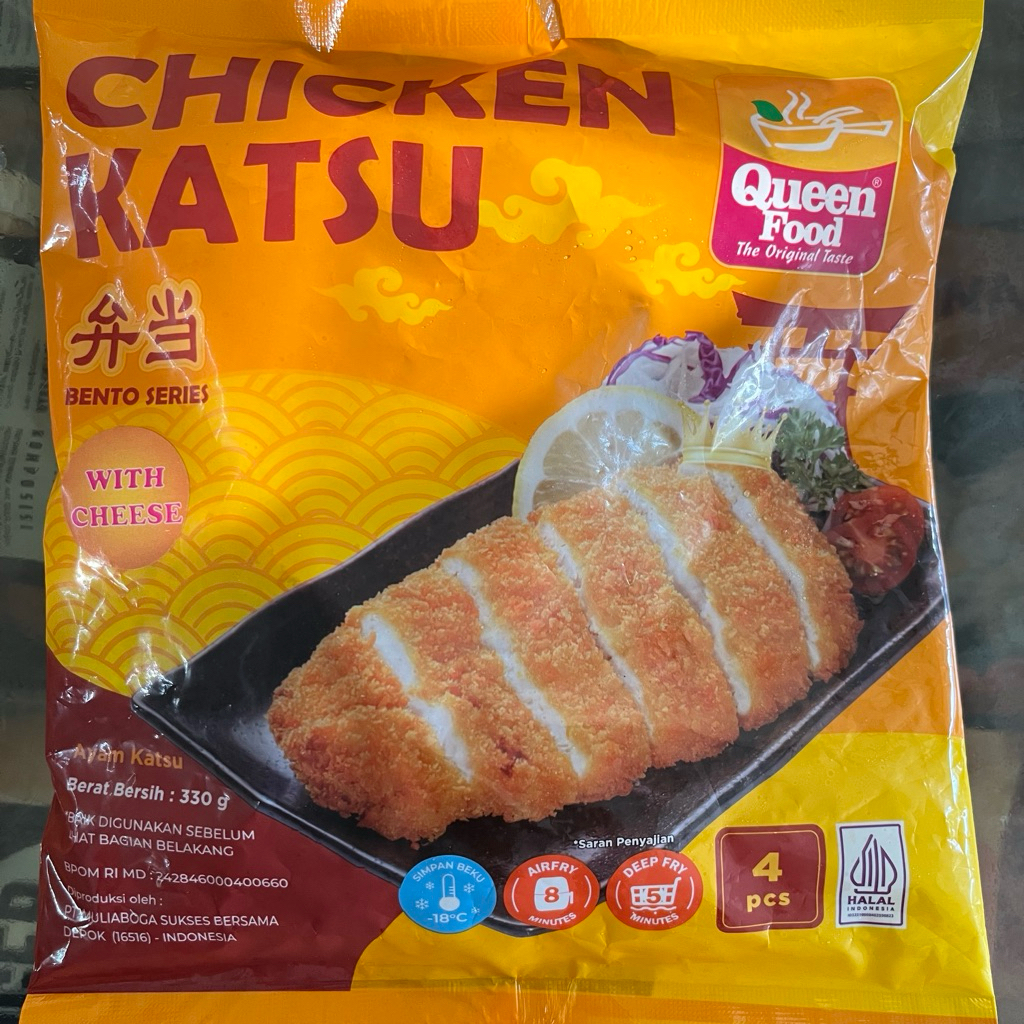 

Chicken Katsu with Cheese Queen Food