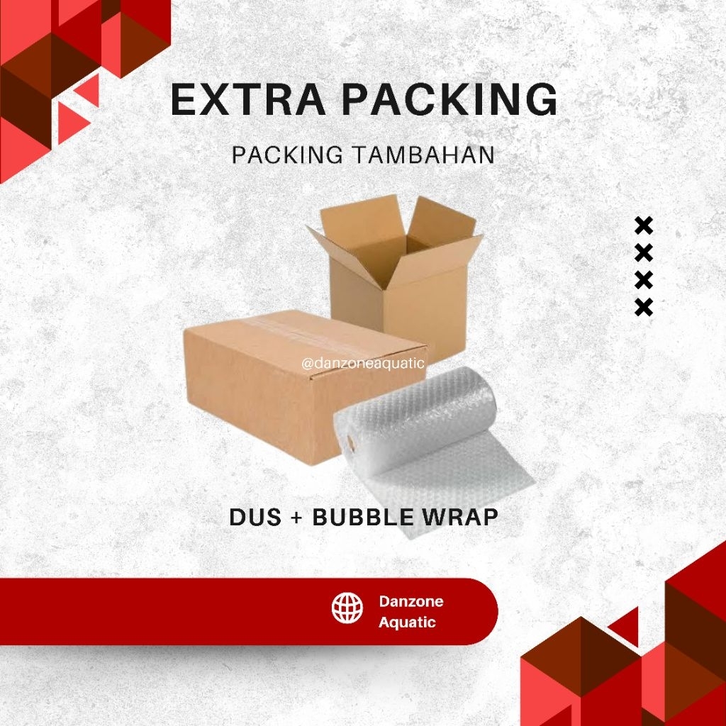 

EXTRA PACKING DUS + BUBBLE WRAP 2X LIPAT | AMAN ANTI BENTURAN