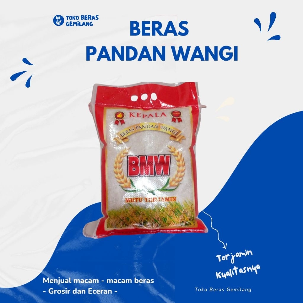 

Beras BMW panda wangi 5 kg