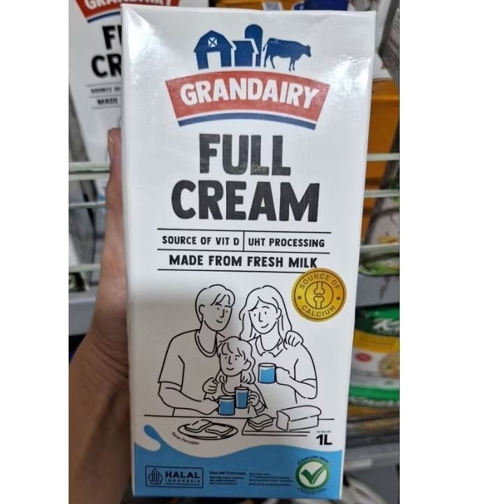 

Grandairy Full Cream 1Liter