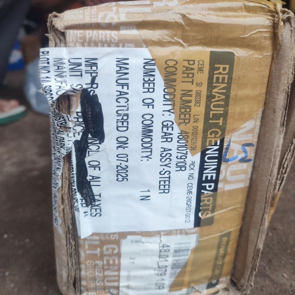 racksteer renault triber