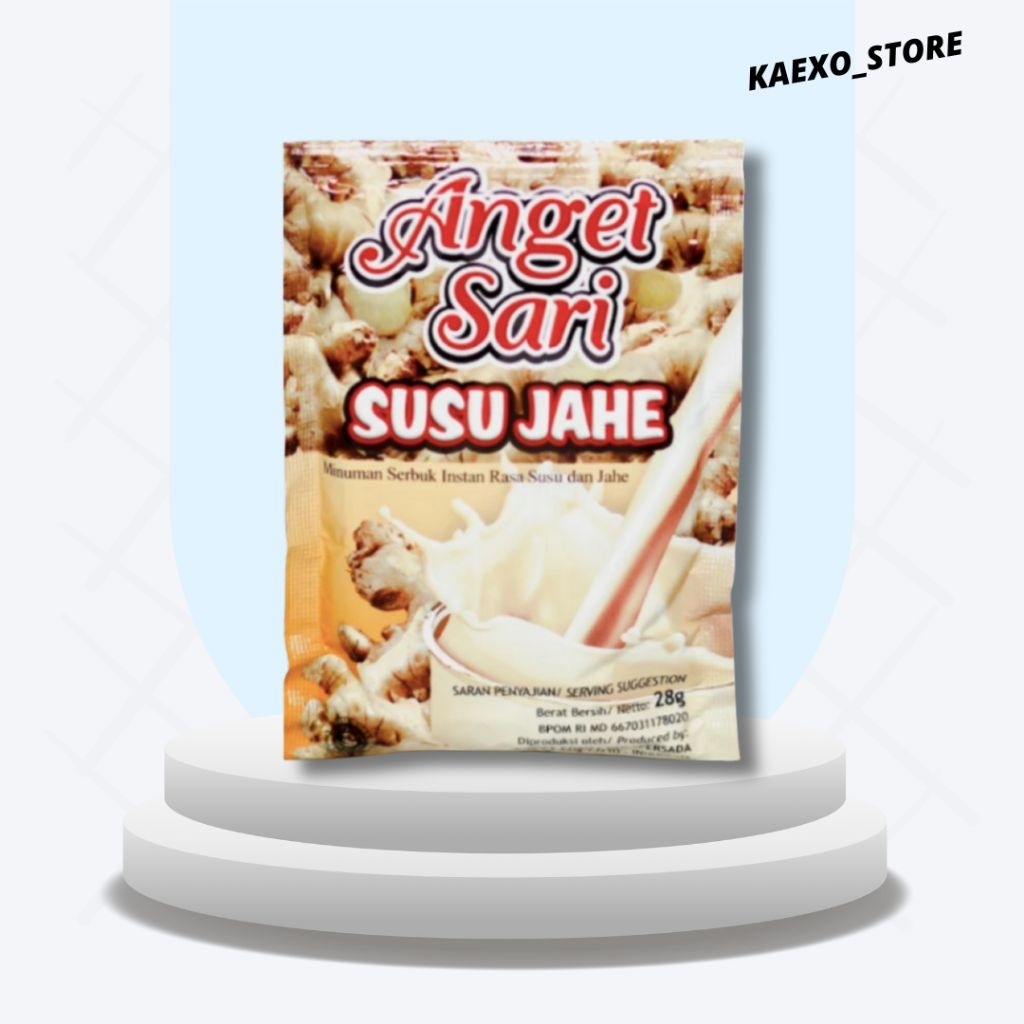 

Anget Sari Susu Jahe/ Wedang Jahe Sachet Murah