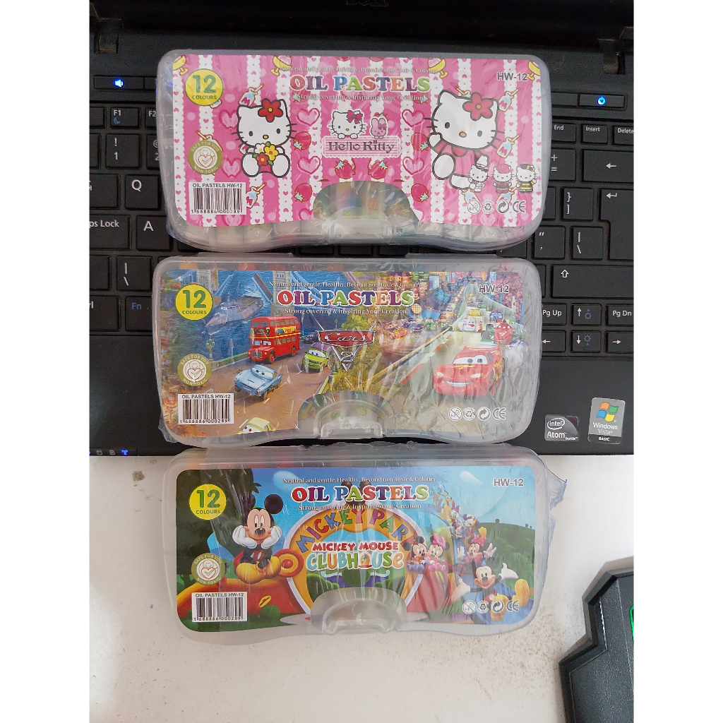

Oil Pastels / Crayon / Krayon Fancy HW12 ( 12 Warna )