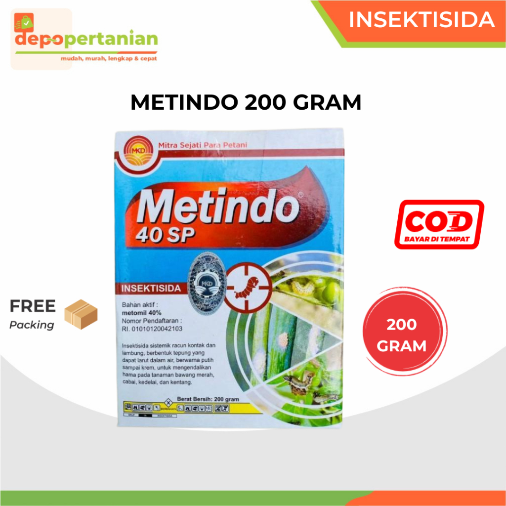 depo pertanian-metindo 200 gram insektisida