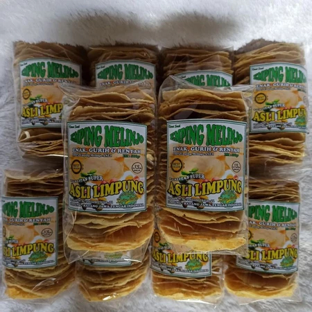 

EMPING BELINJO MANIS MENTAH LEBAR JUMBO (500gr) EXPORT QUALITY ASLI PRODUKSI LIMPUNG