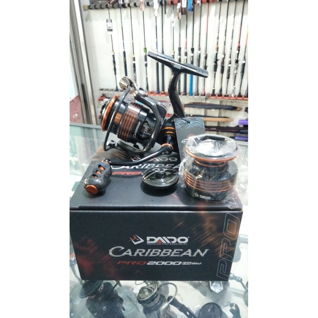 Reel Daido Caribbean Pro 1000, 2000 HS SW