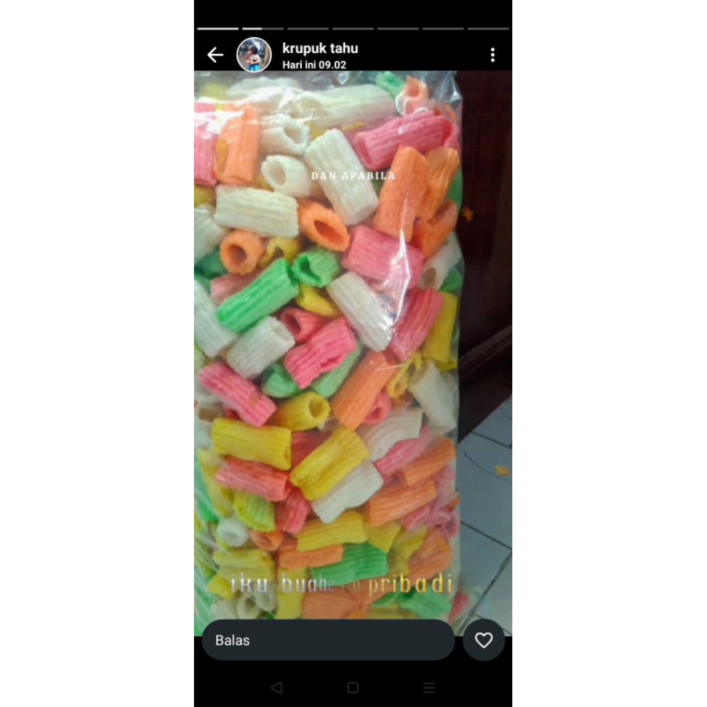 

kerupuk impala milenial mekar 1000gr