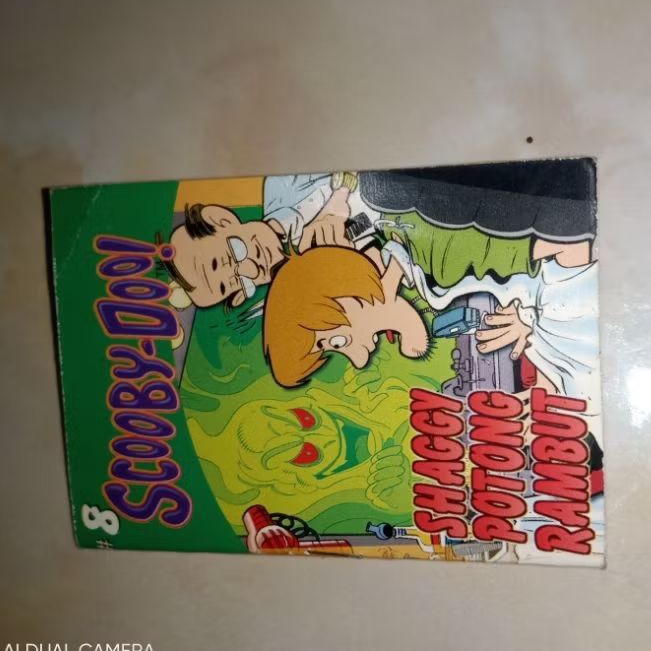 komik mini Scooby-Doo jadul no.8 dari permen c-kidz komik jadul