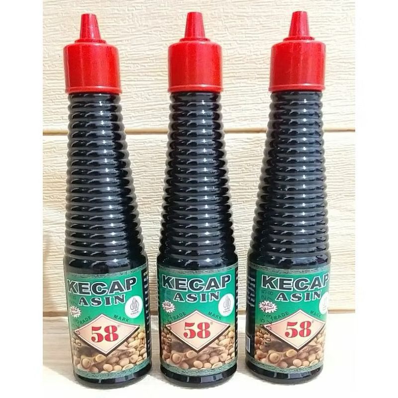 

Kecap Asin 58 Murah 135ml Halal Indofood