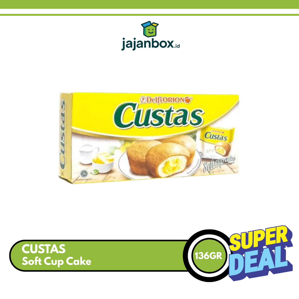

Delfi Orion Custas Soft Cup Cake 136gr