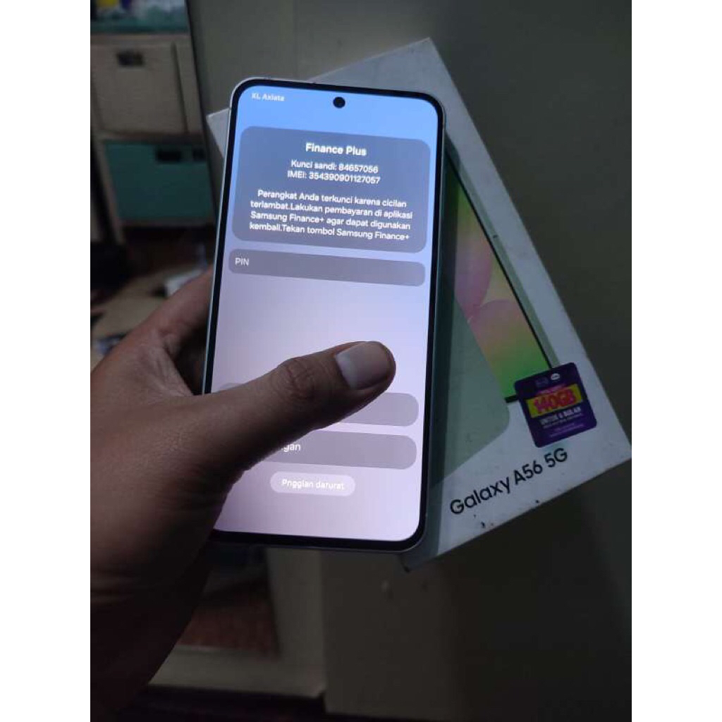 samsung lock finance