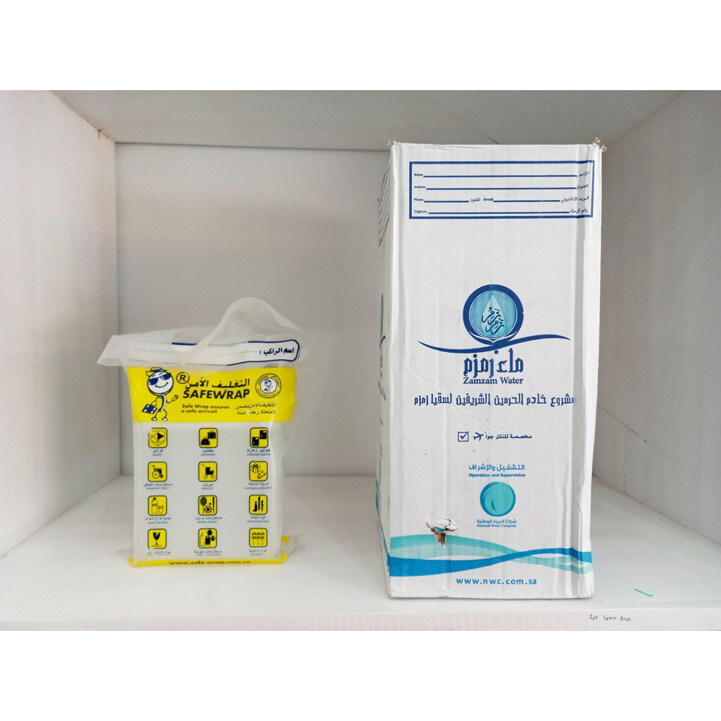 

AIR ZAM-ZAM Asli (Kemasan 1L & 5L)