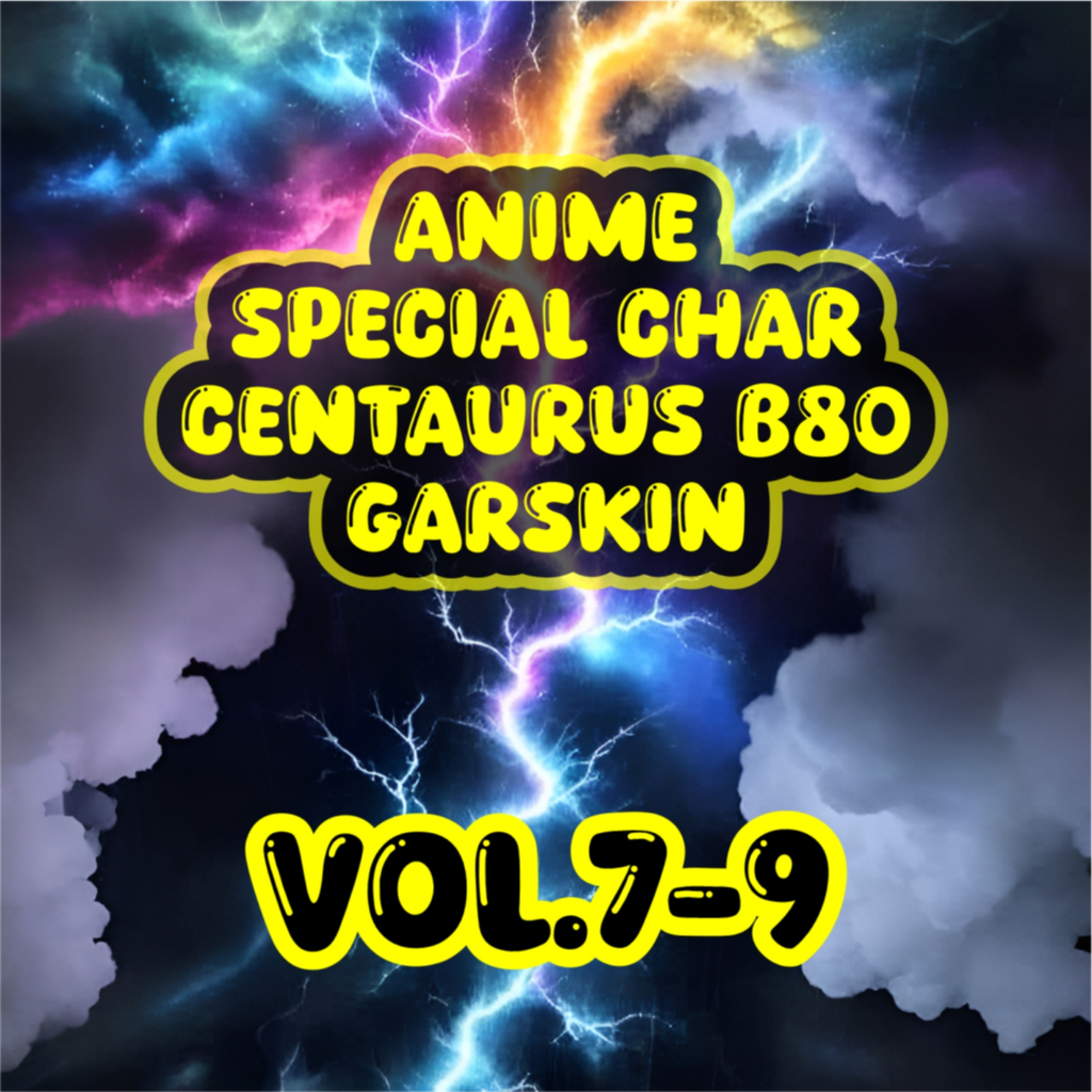 

ANIME STICKER SPECIAL CHAR (VOL.7-9)