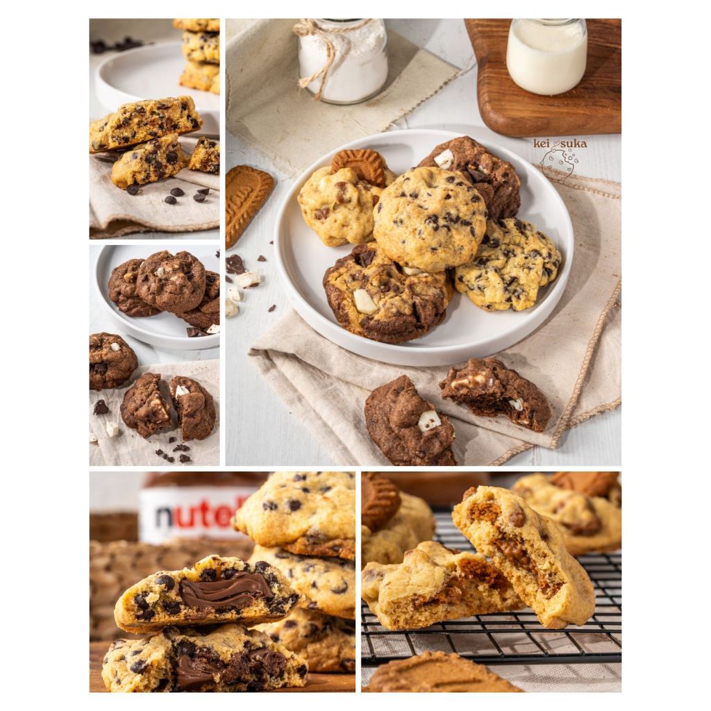 

Keisuka Big Box isi 10 Soft Big Cookies by Keisuka All Variant dengan Berbagai Varian Rasa