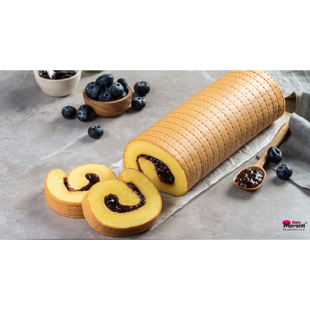 BOLU GULUNG MERANTI MEDAN ORIGINAL BLUBERRY