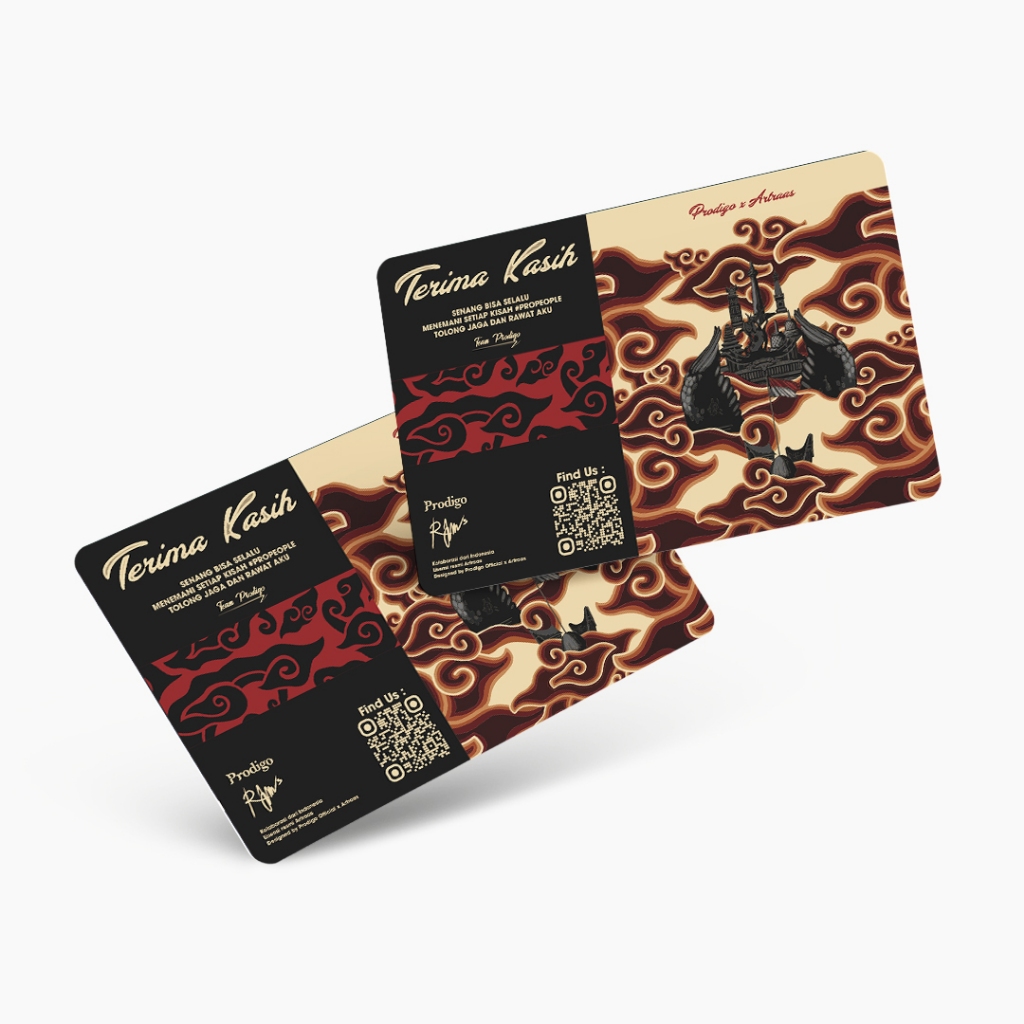 

Prodigo X Artraas* Free Thanks Card Kolaborasi