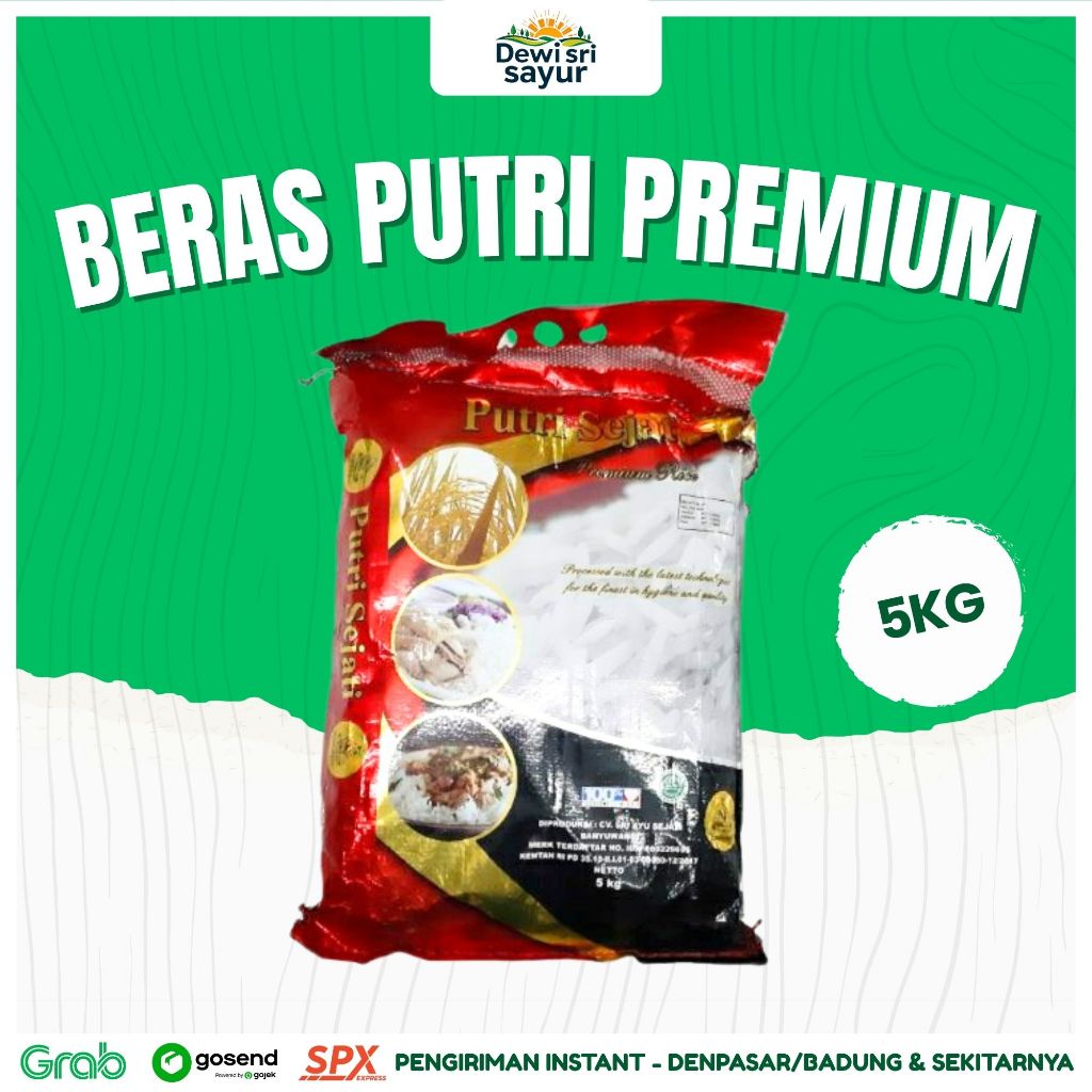 

Beras Putri Premium 5kg – Dewi Sri Sayur