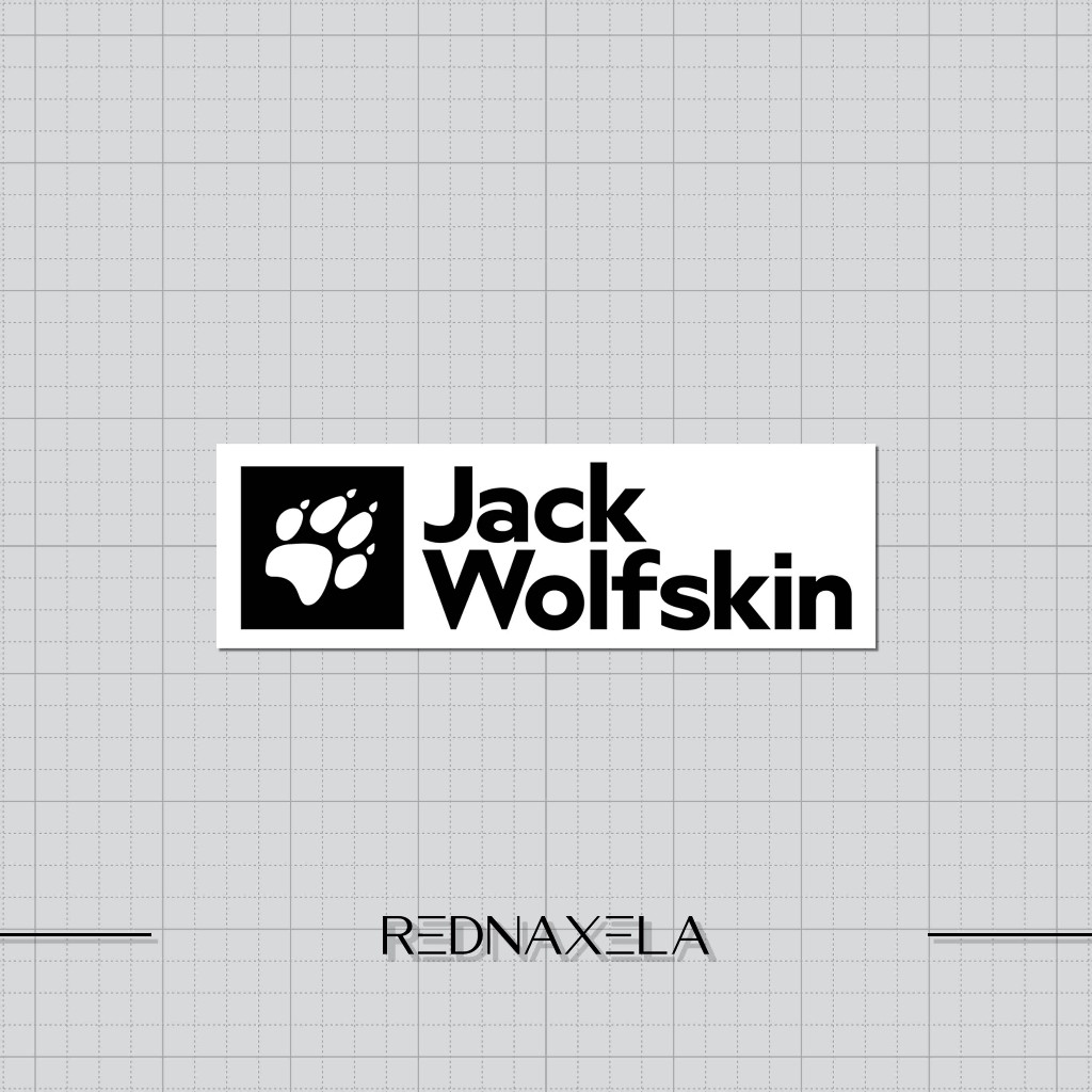

Stiker Vinyl Jack Wolfskin Logo Outdoor High Quality Waterproof Sticker