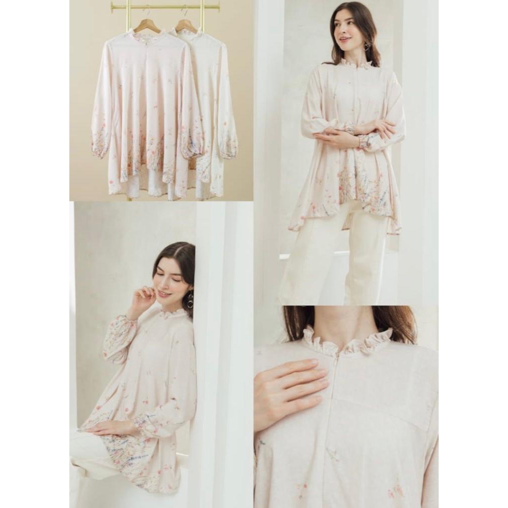 Sisters in style - blouse motif bunga soft