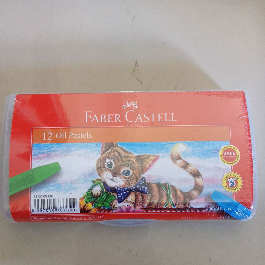 

Crayon Oil Pastel Faber Castell 12 warna