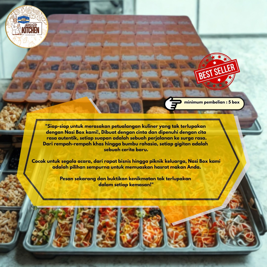 Nasi Box / Nasi Kotak / Menu Varian Lain / Makanan