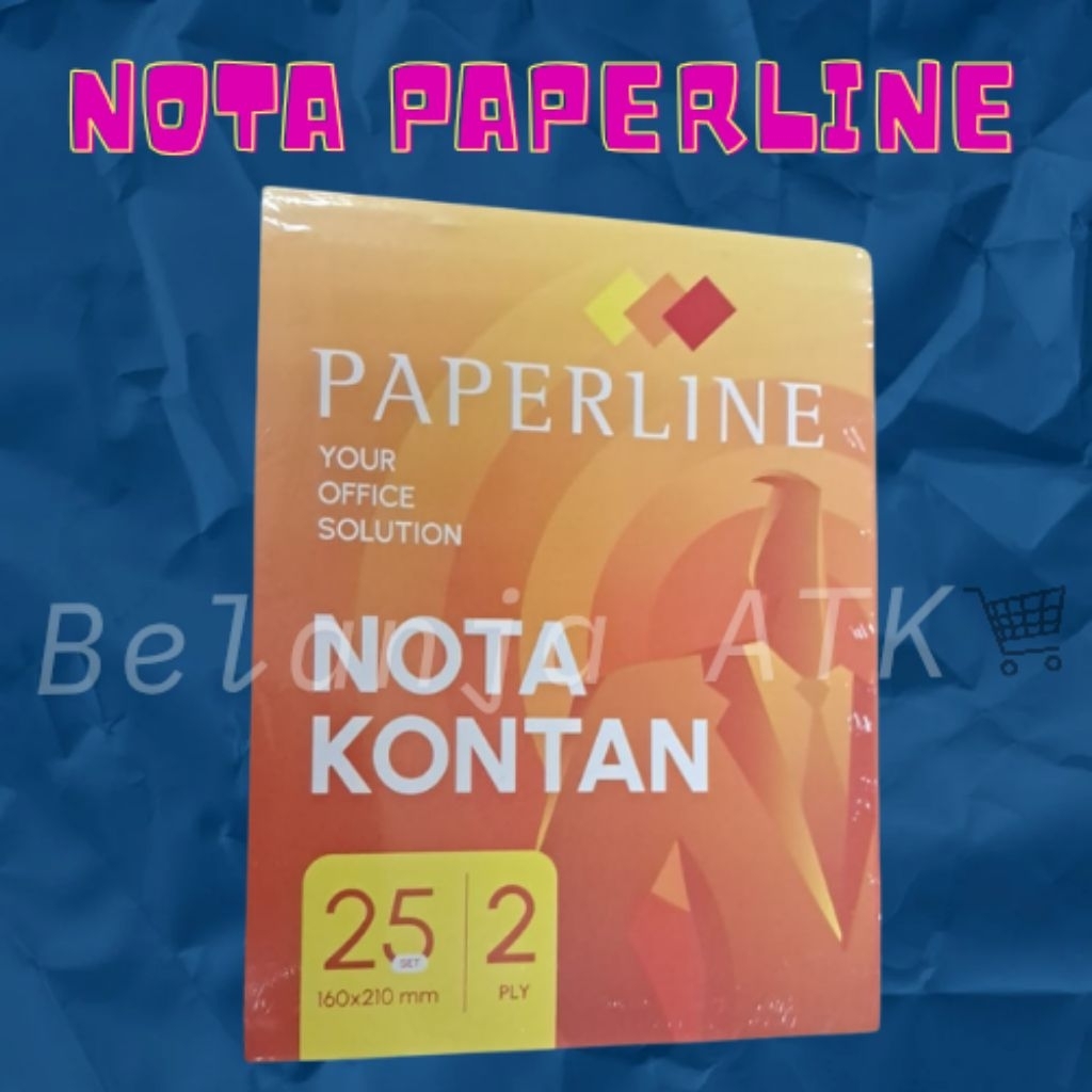 

[per pak] Nota B2 Paperline Nota kerja isi 10 pcs