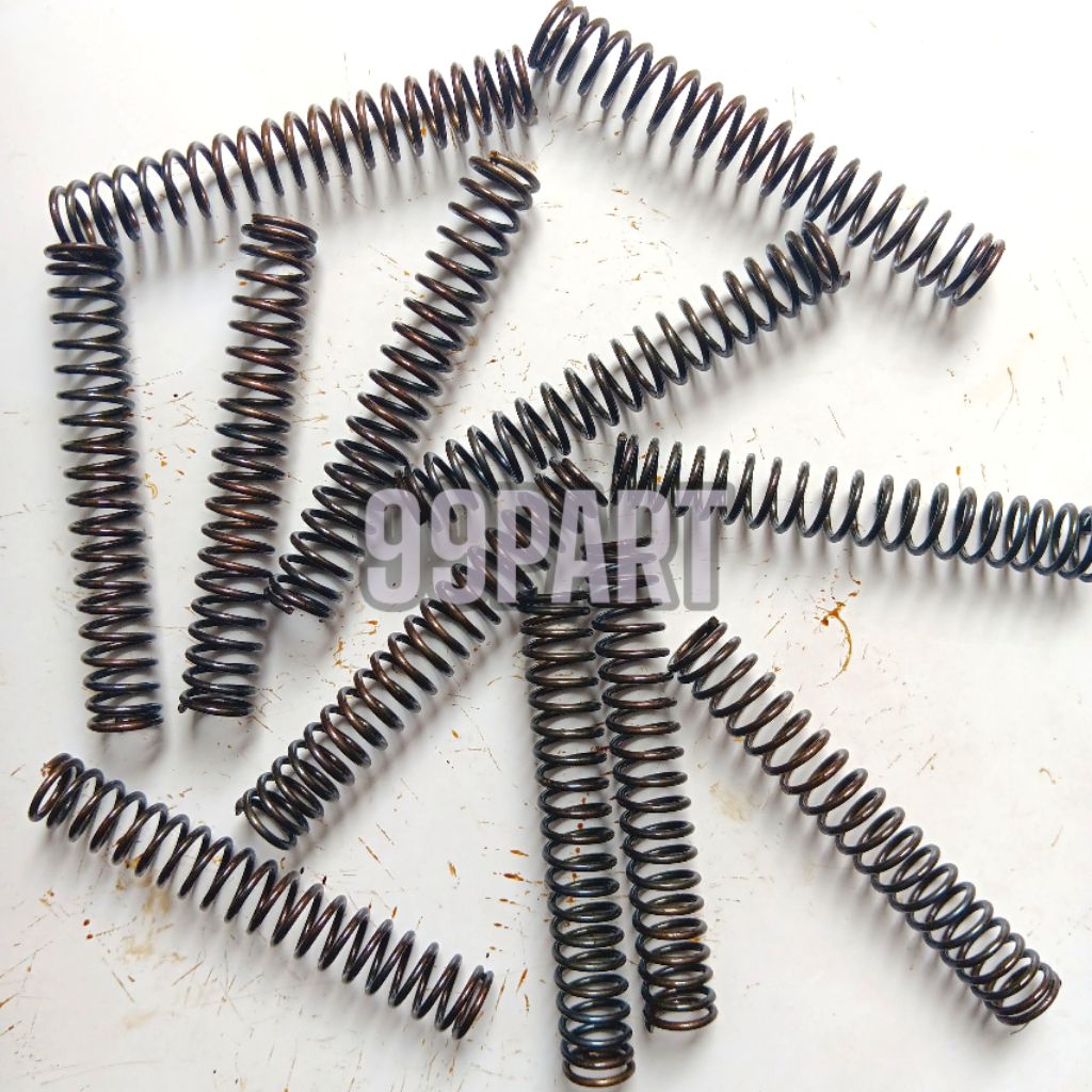 Per Spring Pegas Tekan Bahan Baja 1.5 mm Panjang 8 cm
