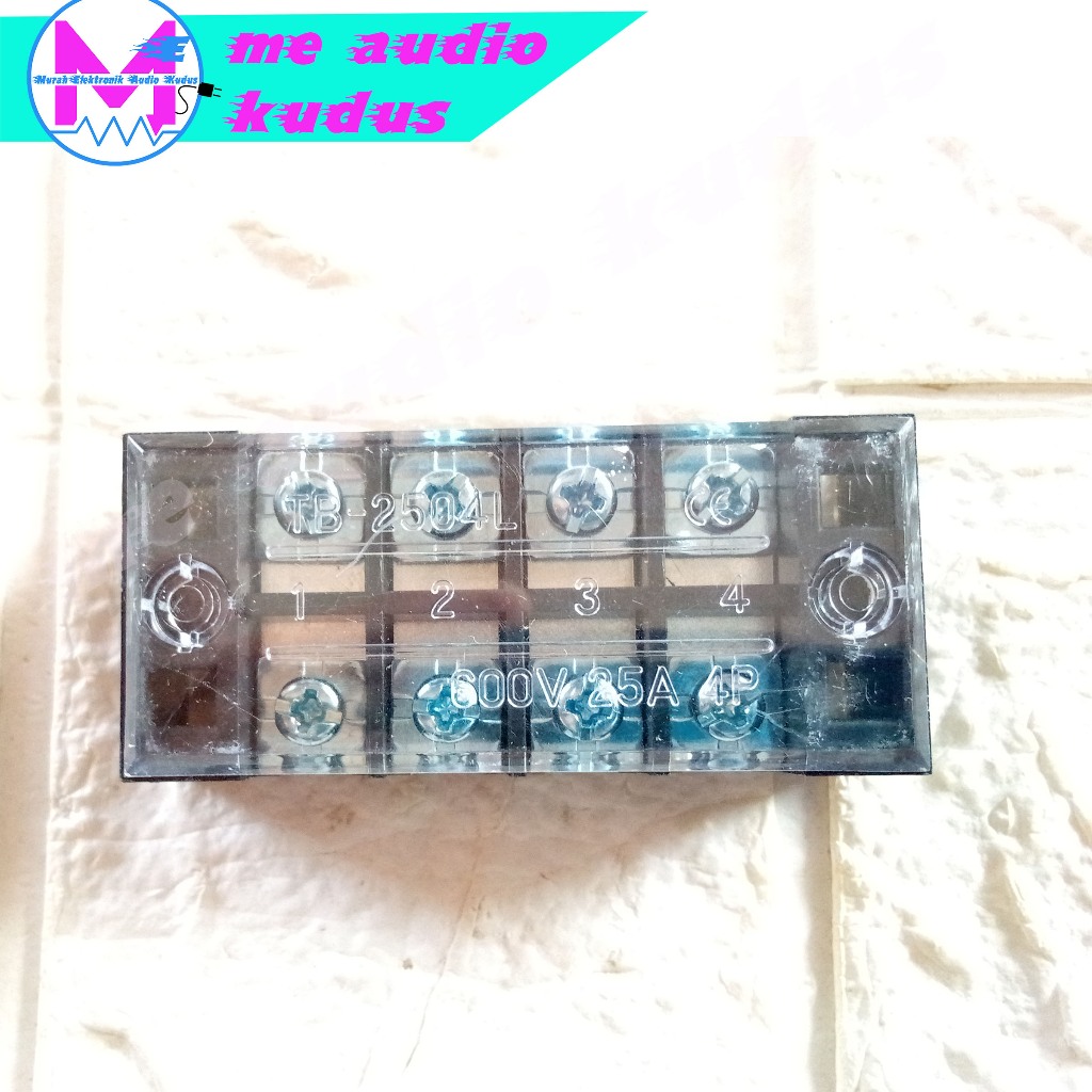 TERMINAL BLOCK KACA 25AMPER 4PIN