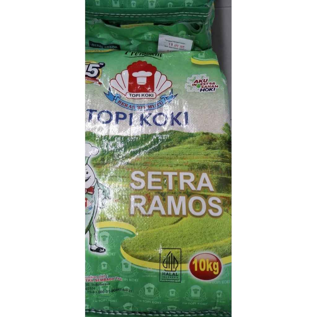 

beras topi koki sentra ramos10 kg