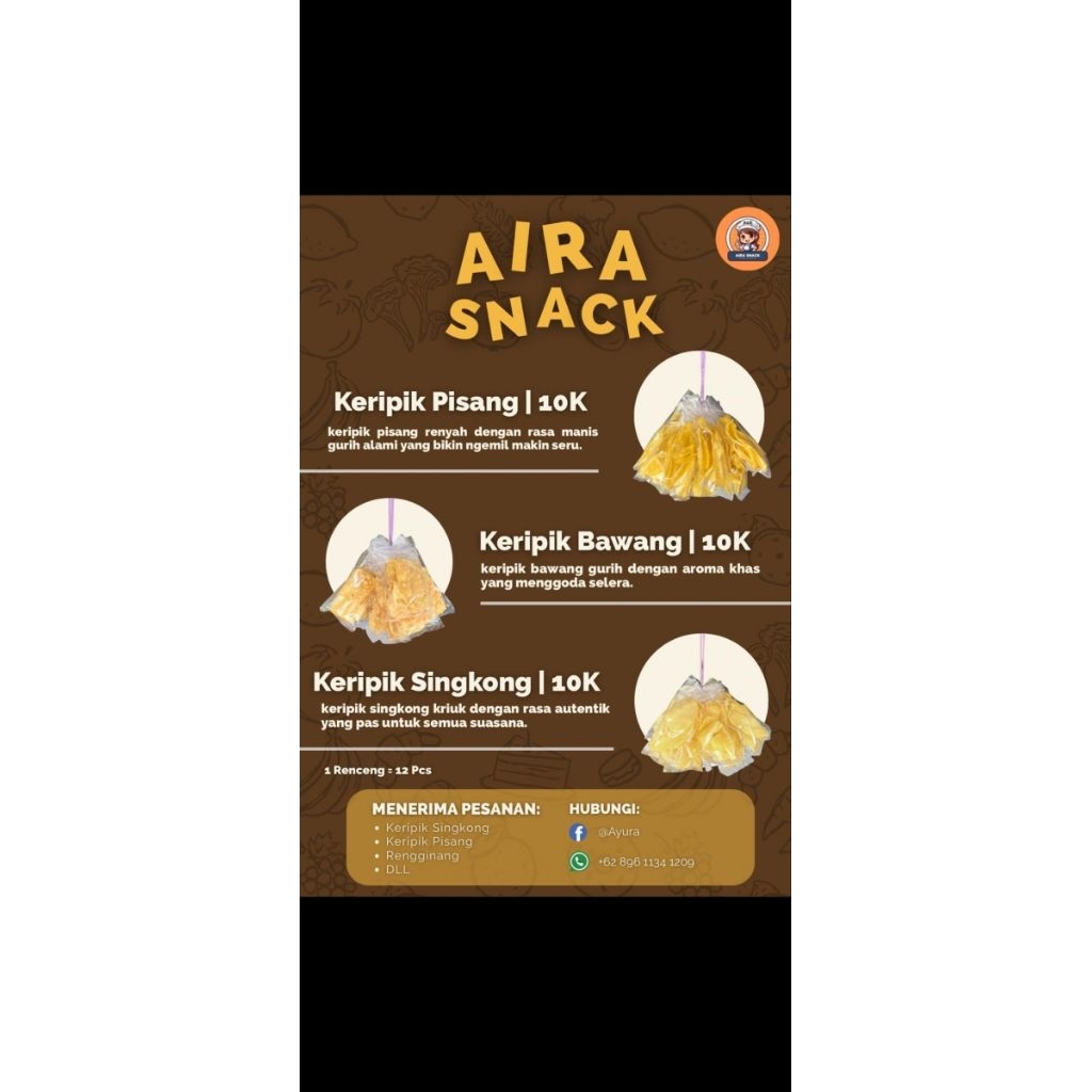 

keripik singkong asin