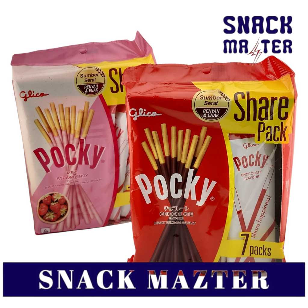 

Pocky MINI Size Share Pack - Netto 12 gr x 7 bks
