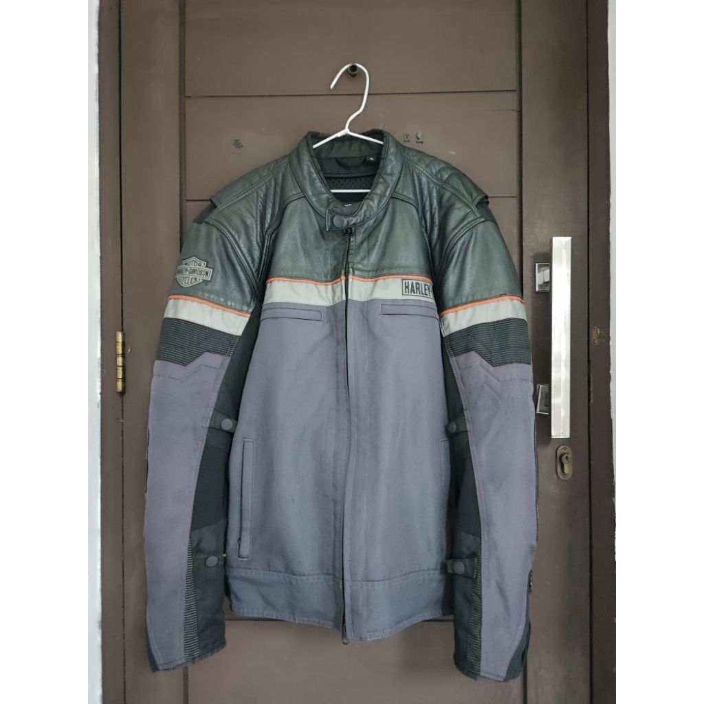 jaket Harley Davidson dan celana windproof dan winter original second